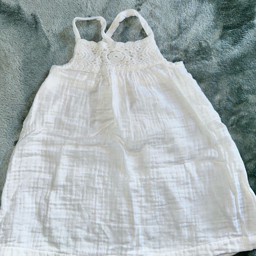 Carter's White Casual Kids Dress